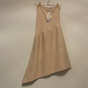 HOPE FOR FLOWERS BY TRACEY REESE ASYMMETRICAL RIBBED SKIRT- XS/small NWT